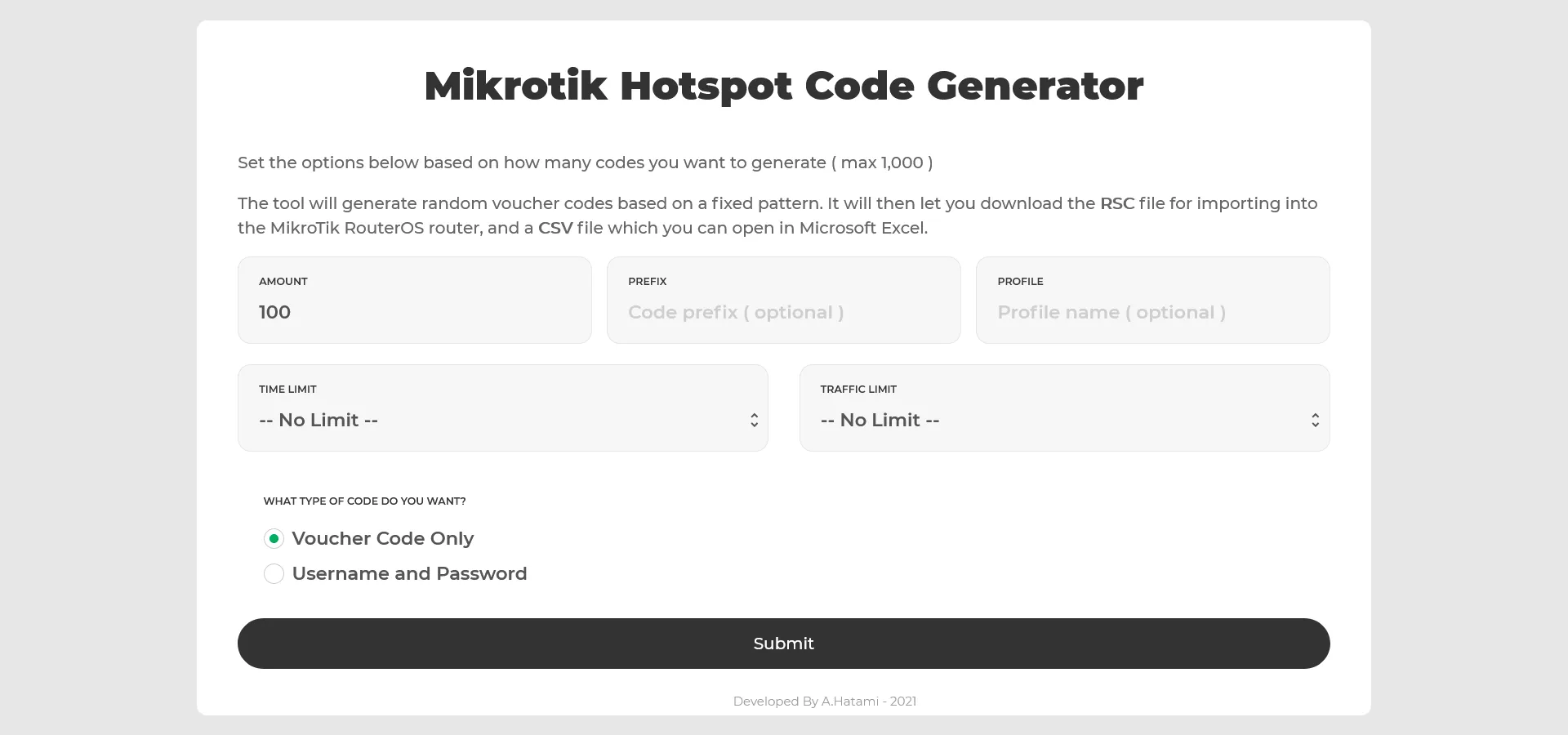تولید اسکریپت Hotspot میکروتیک