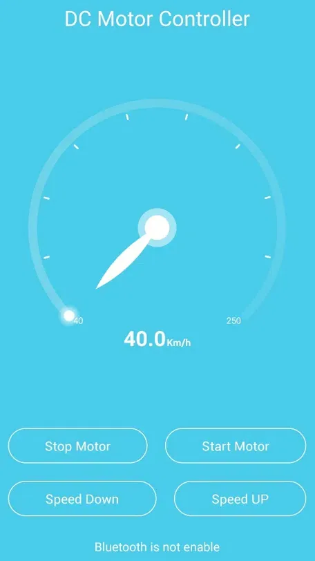 کنترل از راه دور موتور DC