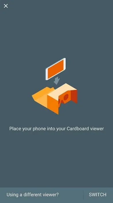 رفتن به حالت VR و نمایش ویدئو